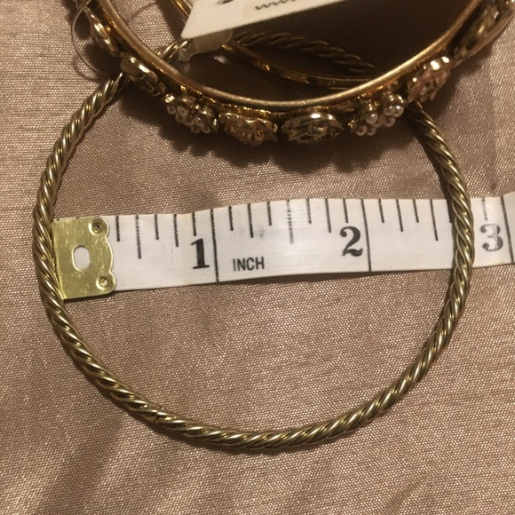 Forever 21 Tri-Pack Gold-color Bracelets - Picture 6 of 7